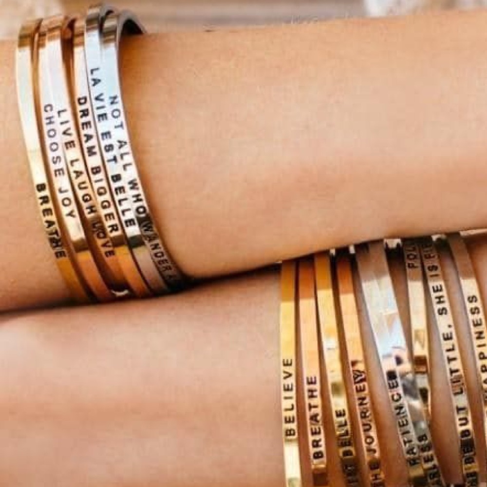“Persevere” bangle